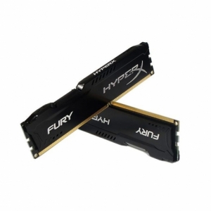 Memoria Ram Kingston HyperX Fury Black, 4GB, DDR3, 1600 MHz, CL10 - HX316C10FB/4 / KINGSTON
