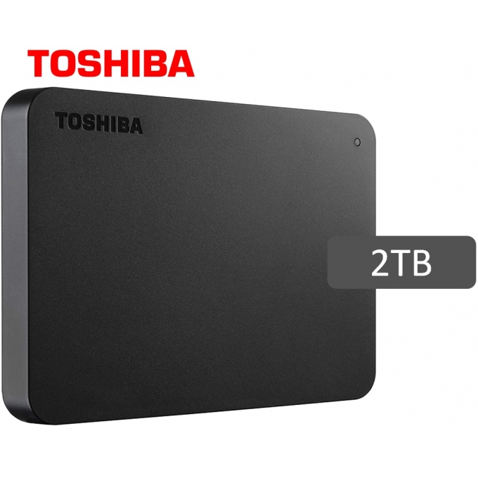 Disco Duro TOSHIBA Canvio Basics 2TB, Externo HDTB420XK3AA - Externo / TOSHIBA