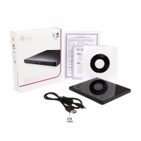 DVD SuperMultil LG GP65NB60, externo, 8X, USB 2.0. / LG