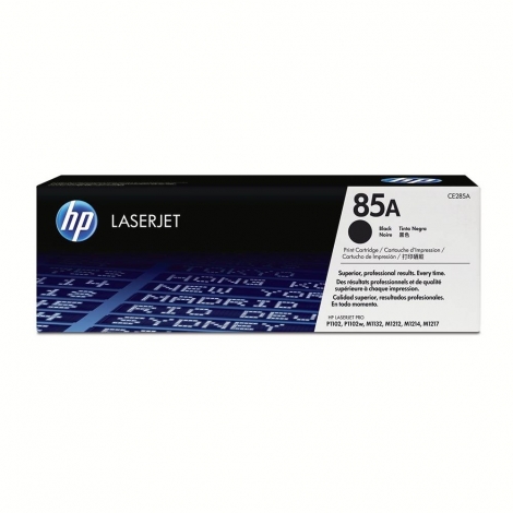 TONER HP LASER JET - CE285A - 85A - NEGRO - PAG 1600 - IMPRESORA P1102, P1102W, M1132, M1212, M1214, M1217 / HP