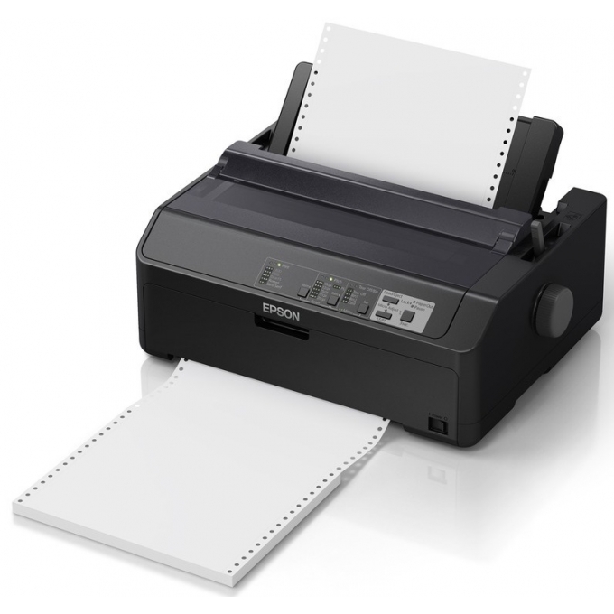 Impresora EPSON FX-890II Matricial, 9 pines, Paralelo/USB 2.0, 100V - 240VAC C11CF37201 / EPSON