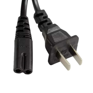 Cable de Poder Tipo 8 - Impresora 1.8 M Color Negro / DELCOM