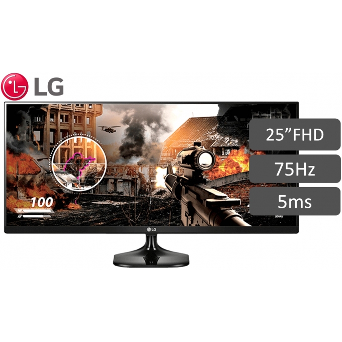 Monitor LG  IPS UltraWide 25pulgadas, 75Hz, 5ms 25UM58 / LG