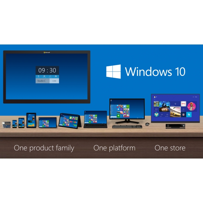 Licencia Microsoft Windows 10 Pro - FQC-08981 - DVD - 64 Bits - Permanente - 1PC / MICROSOFT