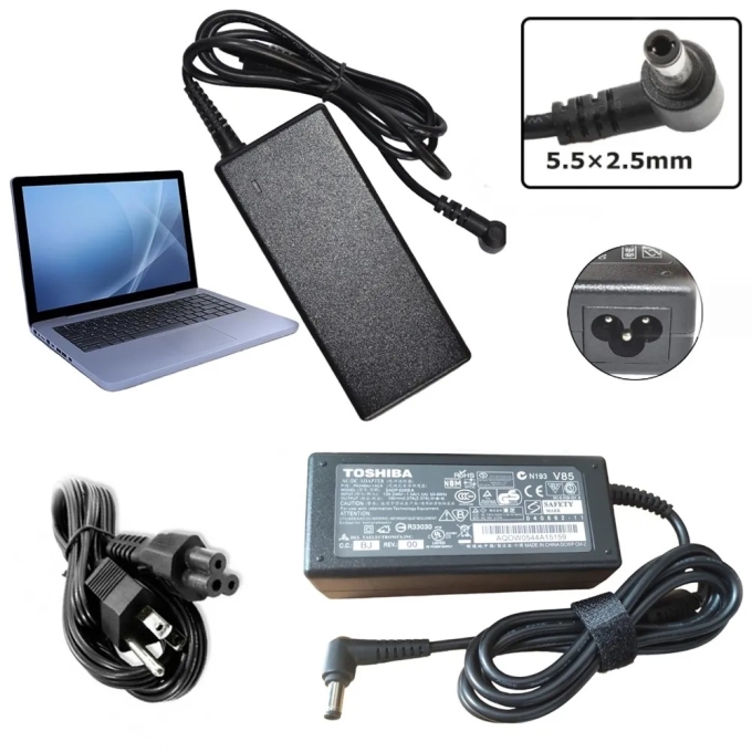 Cargador para Laptop Toshiba 65W 19V 3.42A (5.5*2.5mm) - Generico / TOSHIBA