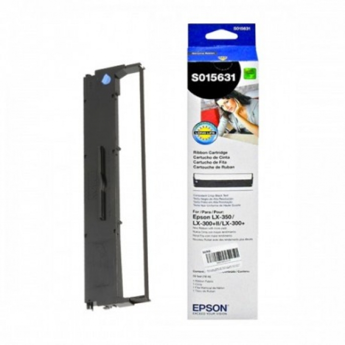 CINTA EPSON S015631 Negro (LX-350, LX-300II, LX-300) / EPSON