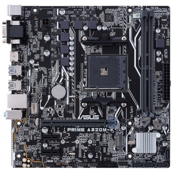 Placa Madre Mainboard ASUS A320M-K PRIME - 90MB0TV0-M0AAY0  - AM4 - AMD / ASUS