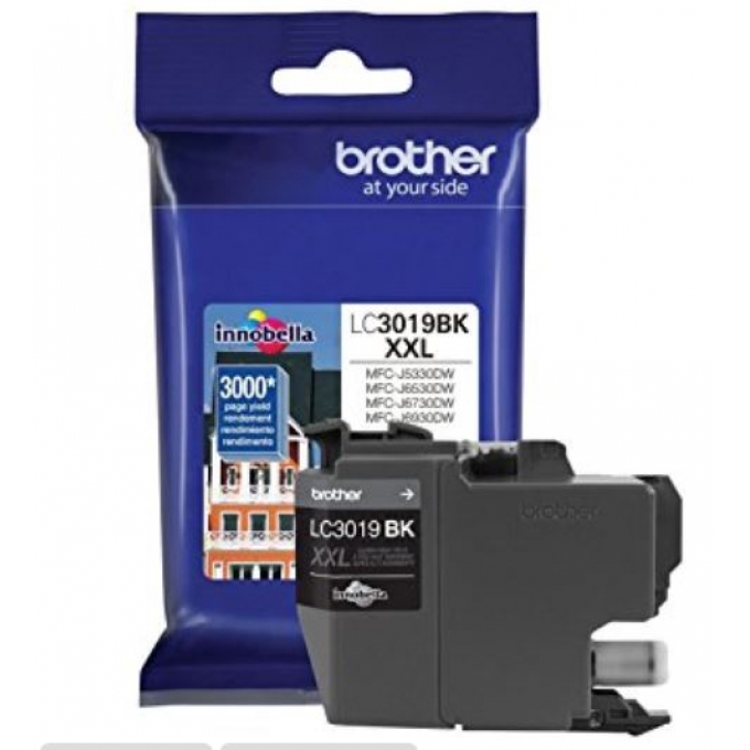 CARTUCHO DE TINTA BROTHER LC-3019BK BLACK MFC-J6730 XXL / BROTHER