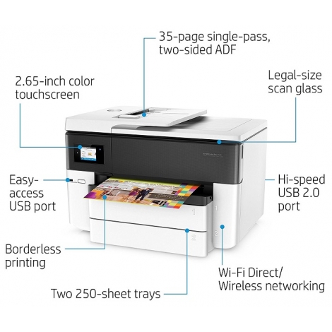 Impresora HP OfficeJet Pro 7740 A3 formato ancho / HP