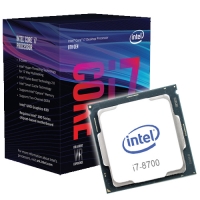 PROCESADOR INTEL CORE I7 I7-8700 HEXA-CORE (6 CORE) 3.20GHZ - 12MB CACHE (BX80684I78700) / Intel