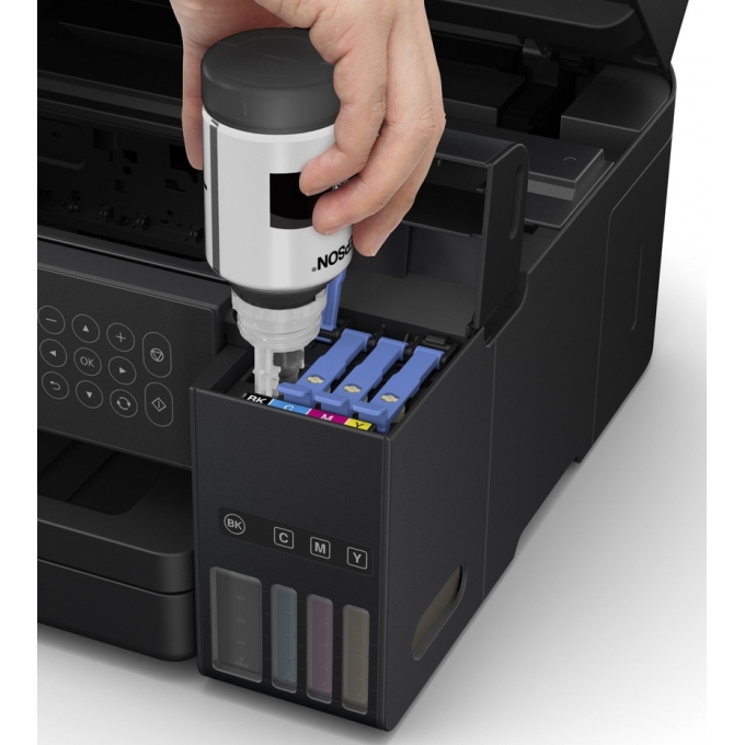 Impresora Epson L6171 Ecotank Multifuncional Sistema Continuo Wifi Color Negro C11cg20303 3217