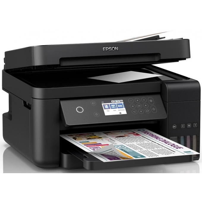 Impresora EPSON L6171 Ecotank, Multifuncional, Sistema continuo, Wifi, Color, negro, C11CG20303 / EPSON