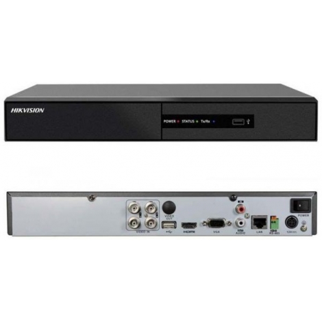 DVR para Camara de Seguridad HIKVISION 4 CANALES TURBO HD DVR DS-7204HGHI-F1 / HIKVISION