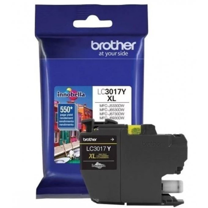 CARTUCHO DE TINTA BROTHER LC-3017Y YELLOW MFC-J6730 / BROTHER