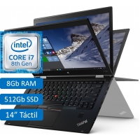 Laptop Lenovo Thinkpad X1 Yoga 3rd i7-8550U - Memoria 8GB RAM - 512GB Disco SSD - Windows10 PRO - Pantalla 14pulgadas tactil - ULTRABOOK / LENOVO