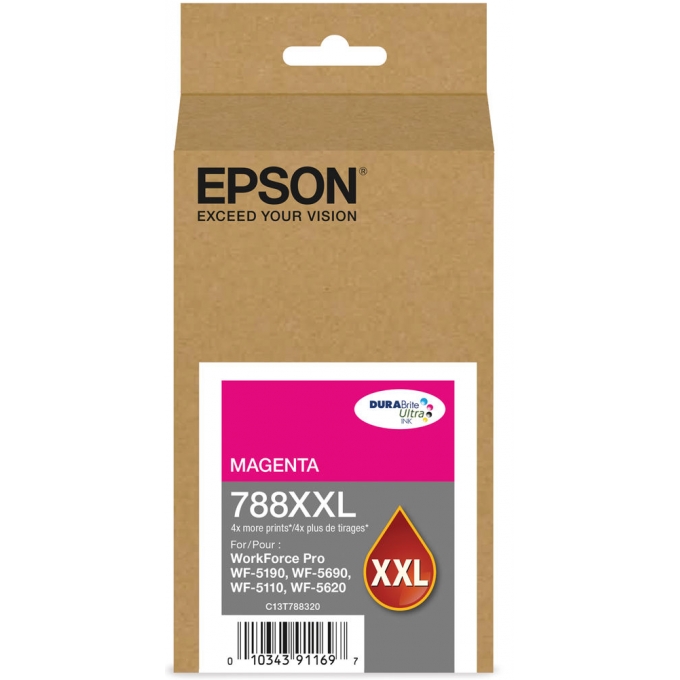 CARTUCHO DE TINTA EPSON T748XXL320-AL MAGENTA XXL - WFP 6590 / EPSON