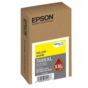 CARTUCHO DE TINTA EPSON  T748XXL420-AL  AMARILLO EXTRA ALTA CAPACIDAD  
 - WFP 6590