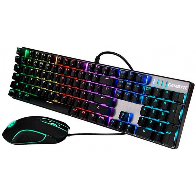 Combo GAMBYTE REXAR G TECLADO+MOUSE  MECANICO  LED- RGB - GAMER / GAMBYTE