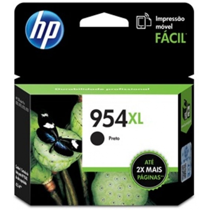 CARTUCHO DE TINTA HP 954XL - NEGRO - IMPRESORA 8710 - 2000pgs / HP