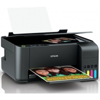 Impresora EPSON L3110 Ecotank, Multifuncional, Sistema continuo, Color, Negro C11CG87303 / EPSON