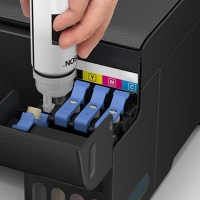 Impresora EPSON L3110 Ecotank, Multifuncional, Sistema continuo, Color, Negro C11CG87303 / EPSON