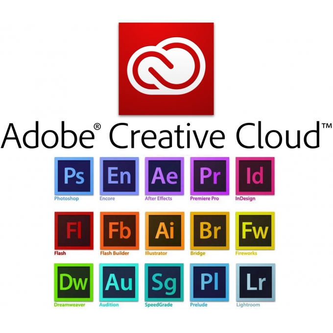 Licencia Adobe Creative Cloud All Apps - Anual. Mas de 20 aplicaciones: Photoshop, Illustrator, Premiere, InDesign, Lightroom, After Effects, etc. Incluye Almacenamiento en la Nube (oferta) / ADOBE