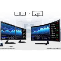 MONITOR LCD SAMSUNG C34H890WJL 34pulgadas CURVO - NEGRO - HDMI - DISPLAYPORT - USB TIPO-C - GAMER / Samsung