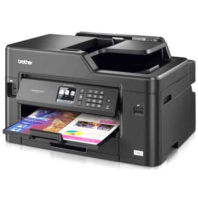 Impresora de inyección de tinta multifunción Brother MFC-T4500DW - Color -  Copiadora/Fax/Impresora/Escáner