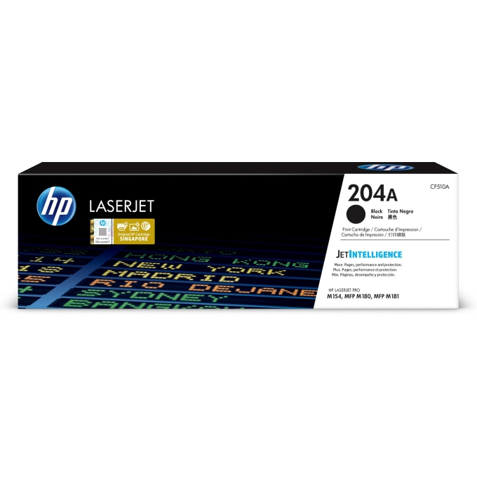 TONER HP LASER JET - CF510A - 204A - NEGRO - 1.1 KPag / HP