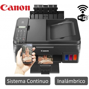 Impresora Canon Pixma G4111, Multifuncional, Sistema continuo, Inalambrico, Wifi, 2316C020AB / CANON