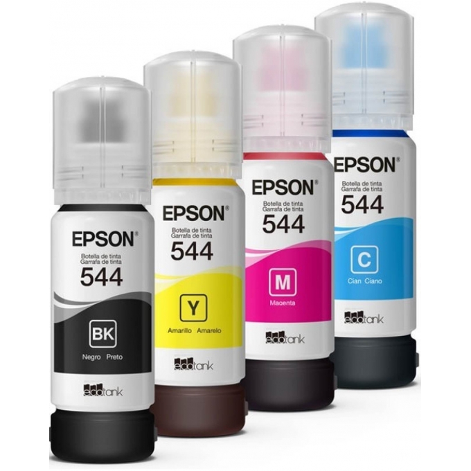 BOTELLA DE TINTA EPSON T544220 MAGENTA - IMPRESORA L1110 - L3110 - L3150 - L5190 - L5290 / EPSON