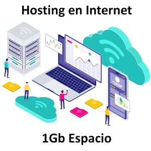 Hosting / Alojamiento en Internet Plan 1Gb Espacio - 10Gb Trafico - Anual