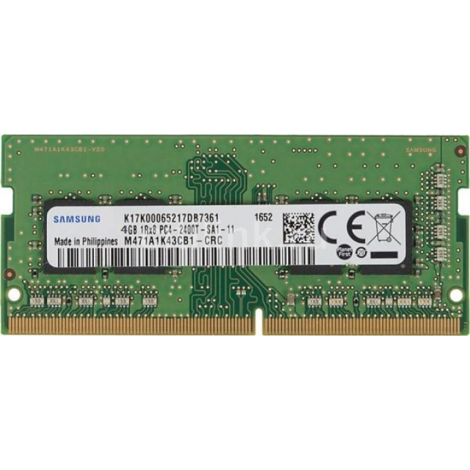 MEMORIA RAM SODIMM SAMSUNG DDR4 4GB - 2400 / SAMSUNG