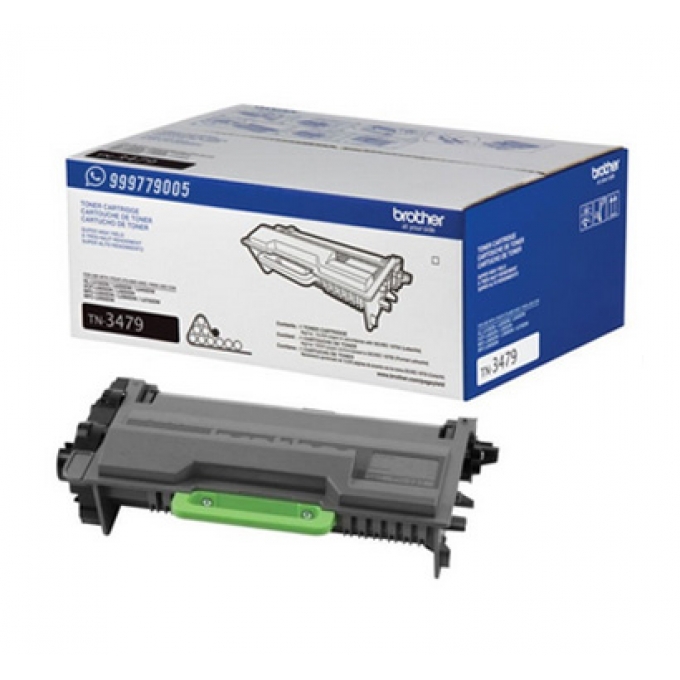 TONER BROTHER TN3479 - NEGRO - HL-L5100DN -12000 PAGINAS SUPER ALTO RENDIMIENTO / BROTHER