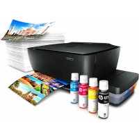 Impresora HP Ink Tank 315, Multifuncional, Sistema continuo, USB, Negro, Z4B04A#AKY / HP