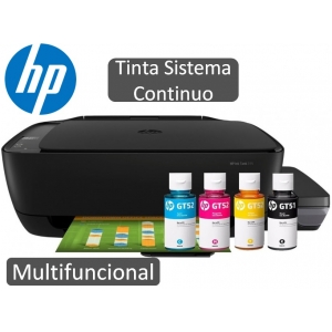 Impresora HP Ink Tank 315, Multifuncional, Sistema continuo, USB, Negro, Z4B04A#AKY / HP