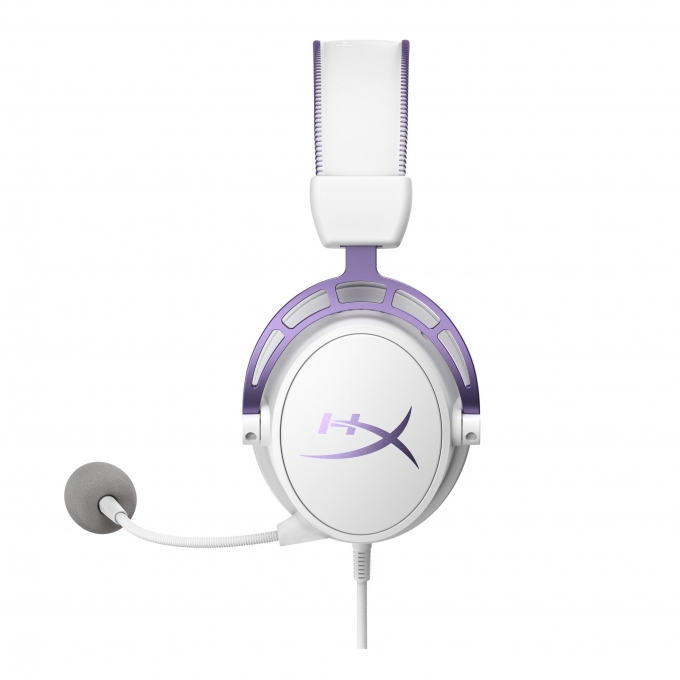 AUDIFONO HYPERX CLOUD ALPHA HX-HSCA-PL BLANCO-PURPURA - GAMER / HYPERX