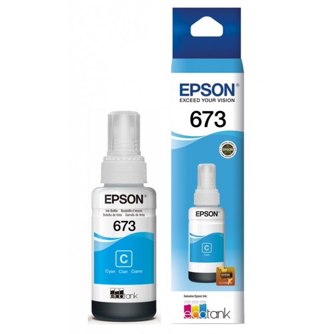 BOTELLA DE TINTA EPSON T673220 CYAN - IMPRESORA L1800 - L800 (OFERTA) / EPSON