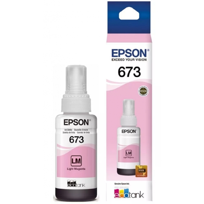 BOTELLA DE TINTA EPSON T673620 MAGENTA CLARO - IMPRESORA L1800 - L810(oferta) / EPSON
