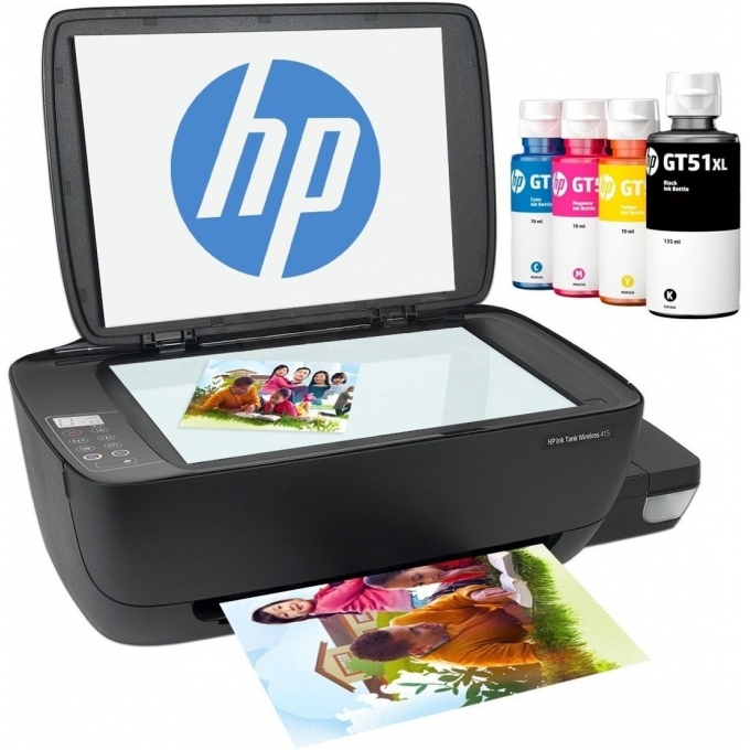 IMPRESORA HP 415, MULTIFUNCIONAL, SISTEMA CONTINUO, WIFI, COLOR / HP