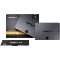 Disco Duro Solido SSD SAMSUNG 1TB ( MZ-76Q1T0B/AM ) 860 QVO para Laptop o PC / SAMSUNG