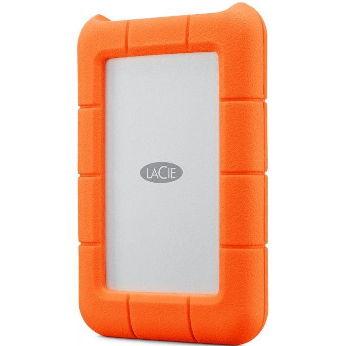 Disco Duro Externo LaCie RUGGED 4TB USB-C, USB 3.0, Drop Shock Dust Rain Resistant, for Mac and PC STFR4000800 / LACIE