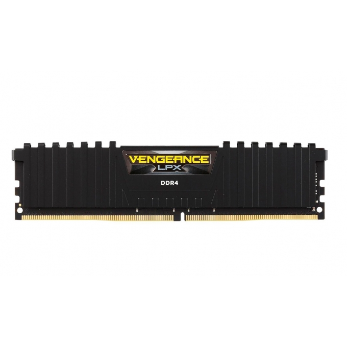 MEMORIA RAM CORSAIR VENGEANCE LPX DDR4 16GB/3000 CMK16GX4M1D3000C16 NEGRO / CORSAIR