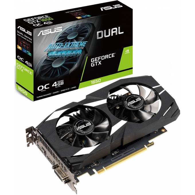 TARJETA DE VIDEO ASUS NVIDIA GEFORCE GTX 1650 DUAL 4GB GDDR6 / ASUS