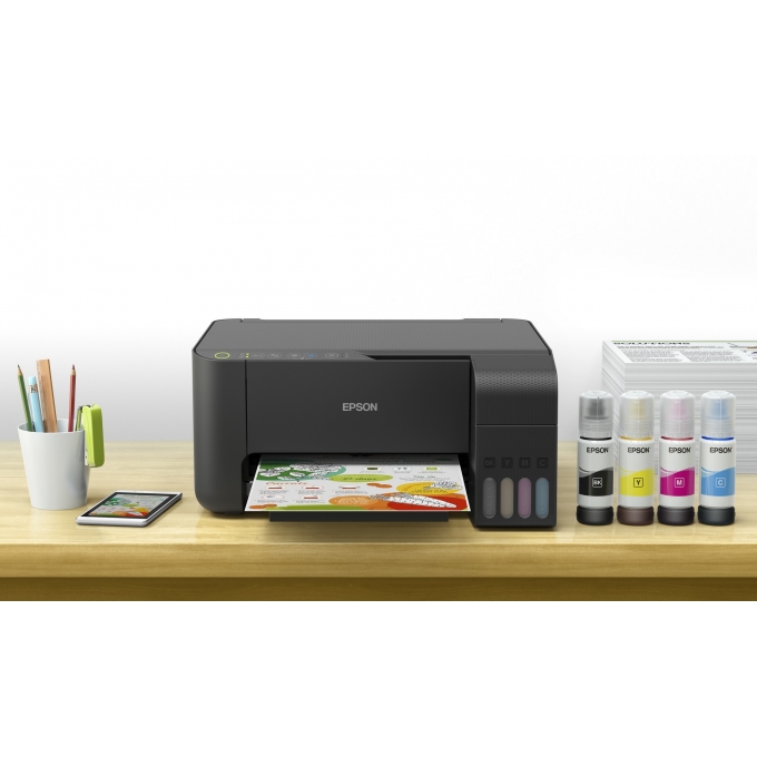 Impresora Epson L3150 Ecotank Multifuncional Sistema Continuo Wifi Color 8984