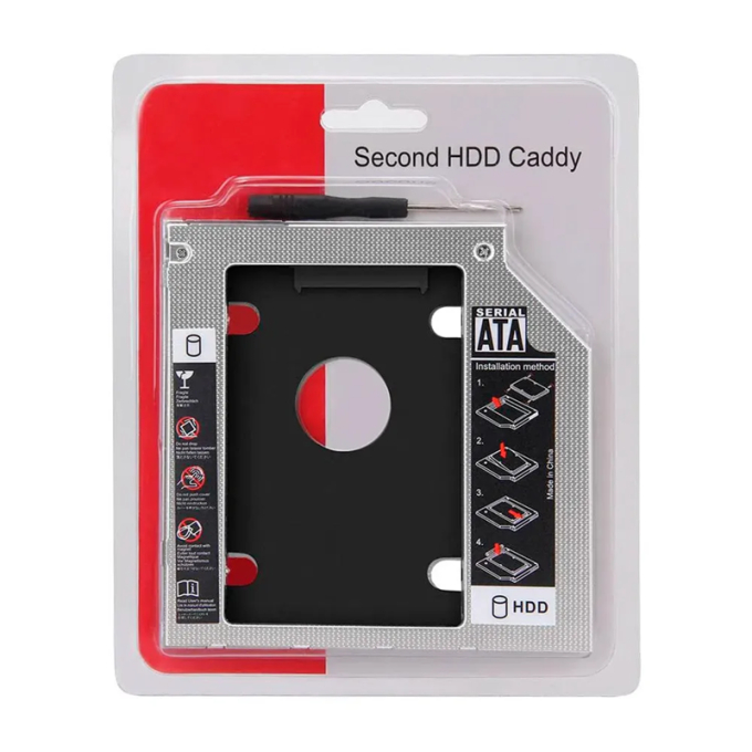 ADAPTADOR CADDY PARA DISCO INTERNO - MECANICO / NETCOM