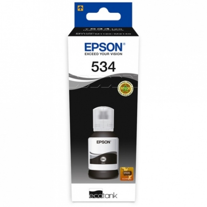 BOTELLA DE TINTA EPSON T534120 - P/ M1100 - MODELOS 1120/ 1180/ 2140/ 2170/ 3170/ 3180 BLACK / EPSON