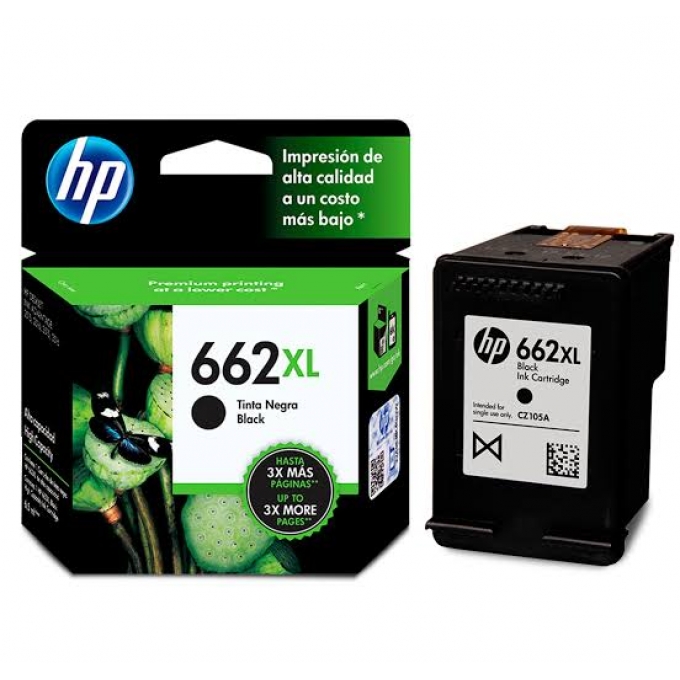 TINTA HP CZ105AL (662XL) NEGRO (360 PAG) / HP