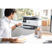 Impresora HP Officejet Pro 9010 - Cartucho - Color - Multifuncion - Inalambrico / HP
