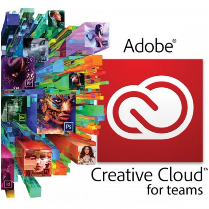 Licencia Adobe Creative Cloud para Equipos - Anual - Photoshop, Illustrator, Premiere, InDesign, Lightroom, After Effects y mas de 20 aplicaciones, fuentes, plantillas, almacenamiento / ADOBE